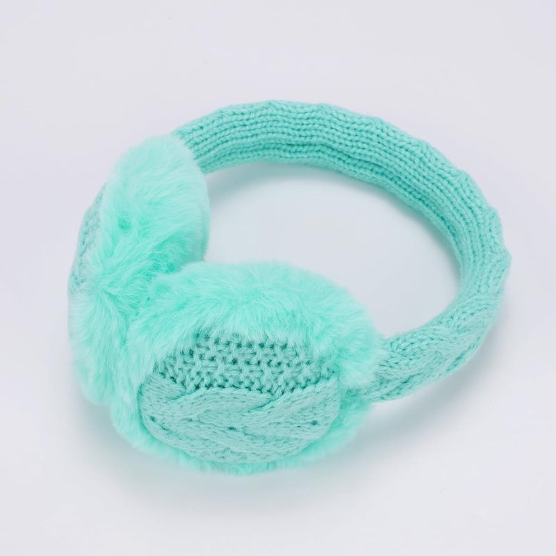 Ztl Kids Knit Earmuffs Winter Outdoor Plush Ear Warmers for Boys Girls 4-16 Years - Image 5